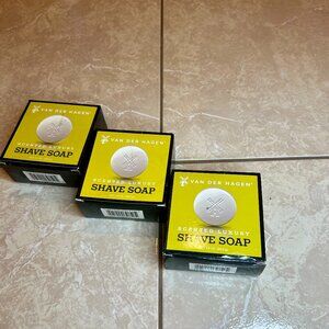 Van Der Hagen Scented Luxury Shave Soap (Set of 3) NWT